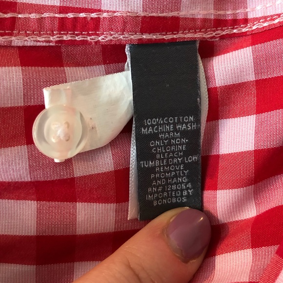 Bonobos slim fit wrinkle free checked dress shirt - Picture 4 of 4